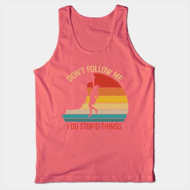 Cliff Hanger Tank Top by Fish Stick